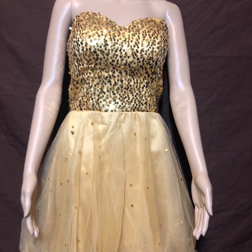 Gold Prom Dress